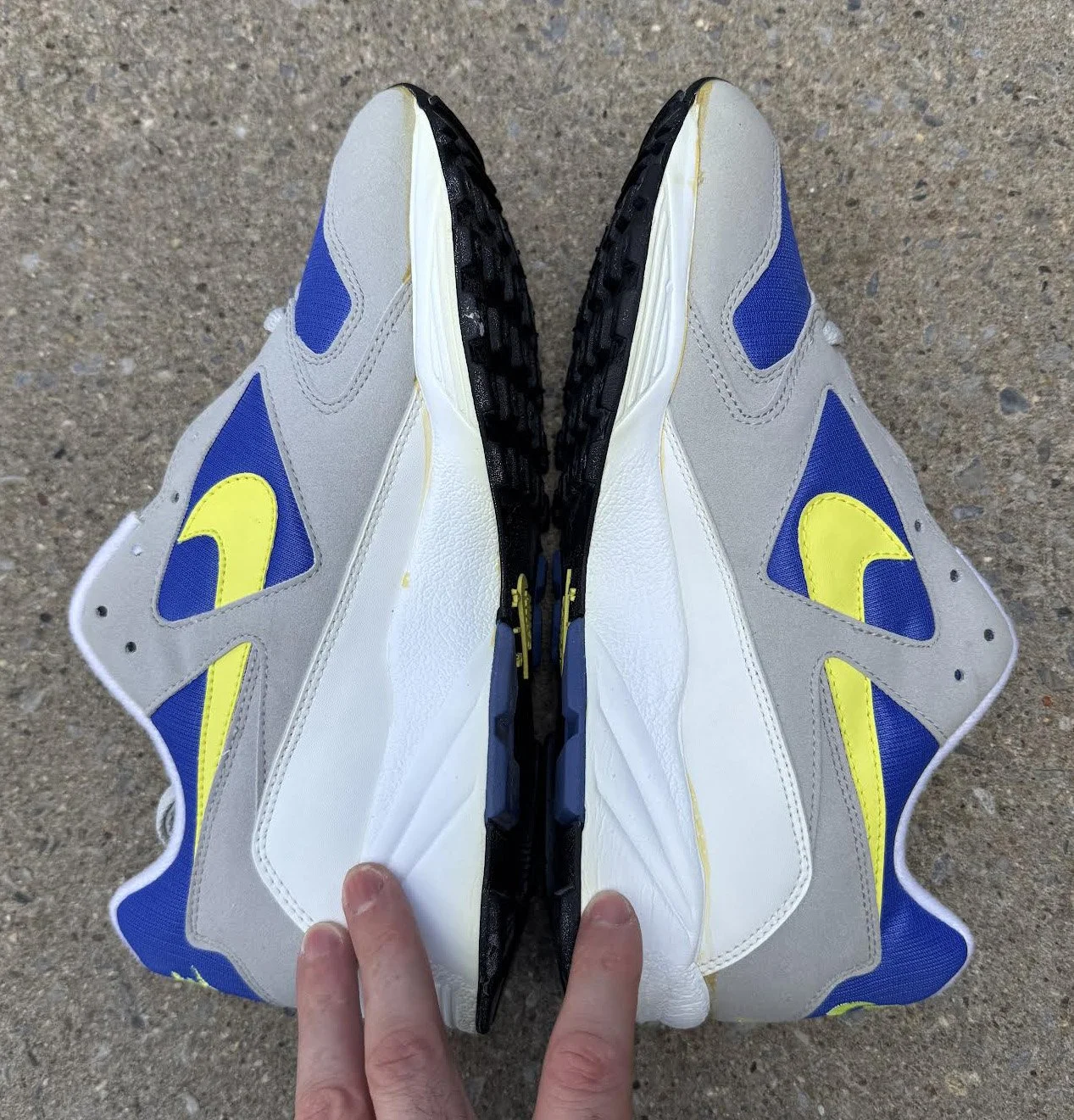 Nike Icarus Extra Blue / Volt / Grey (Size 9) DS — RootsBK